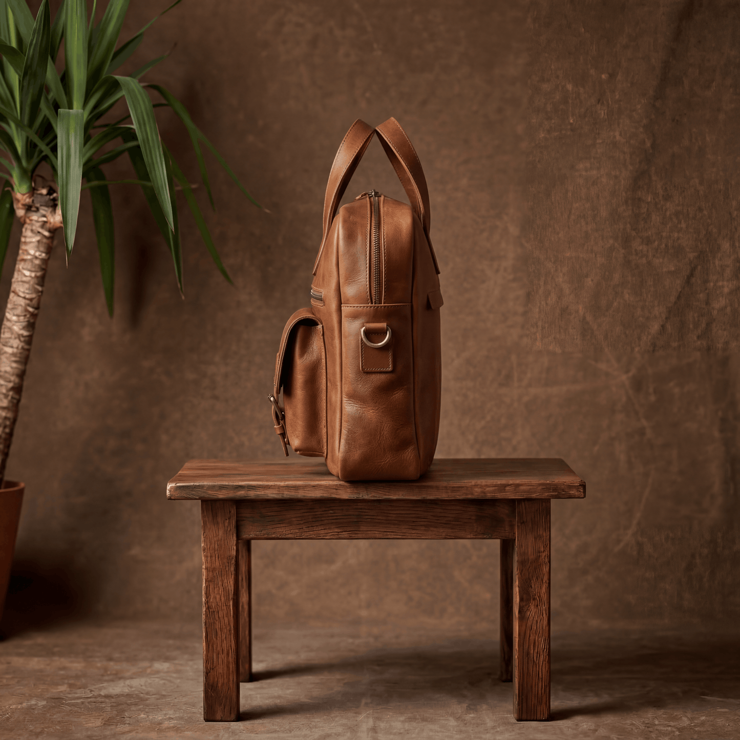 Heritage Pro – Hakiki Deri Laptop Çantası