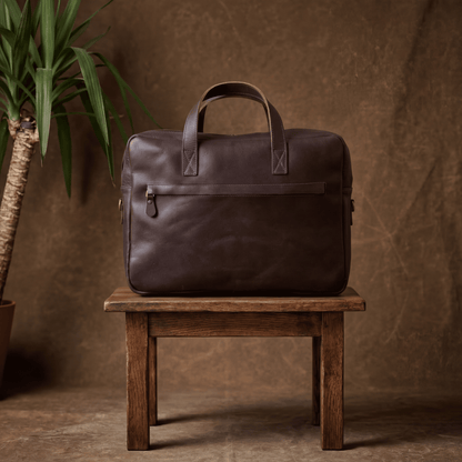 Heritage Pro – Hakiki Deri Laptop Çantası