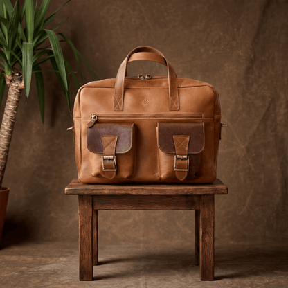 Heritage Pro – Hakiki Deri Laptop Çantası
